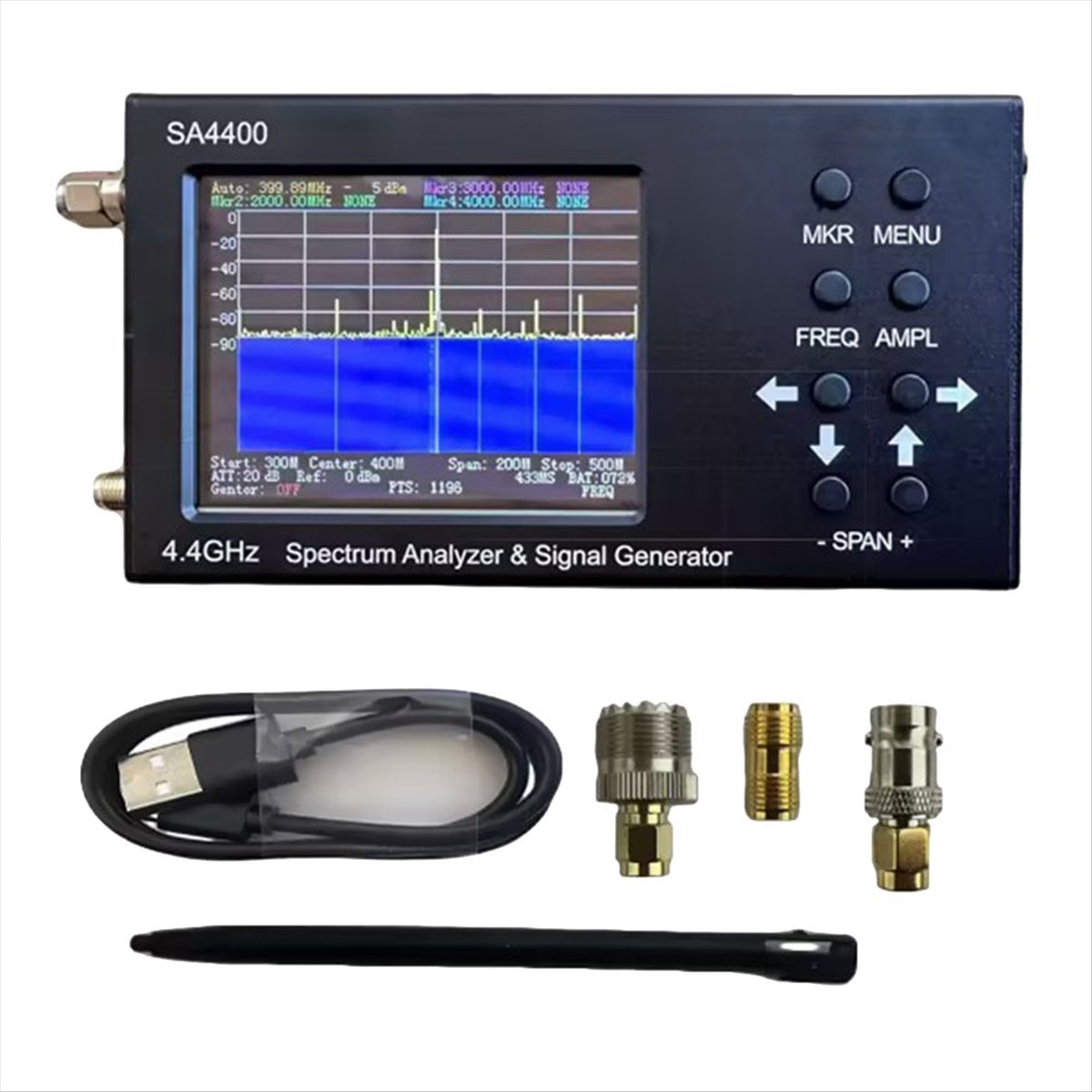 #(Upgraded)New 4.4GHz SA4400 S - Signal Generator Spectrum Analyzer 评论和价格