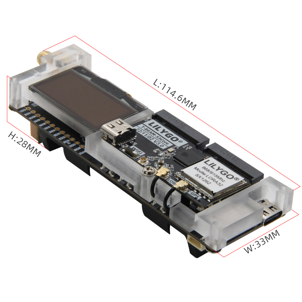 LILYGO® SoftRF T-Beam SUPREME  - Esp32 S3 Development Board Lot 评论和价格